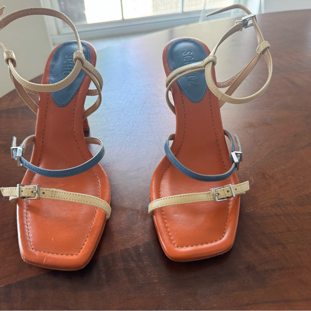 *never worn* strappy Schutz!